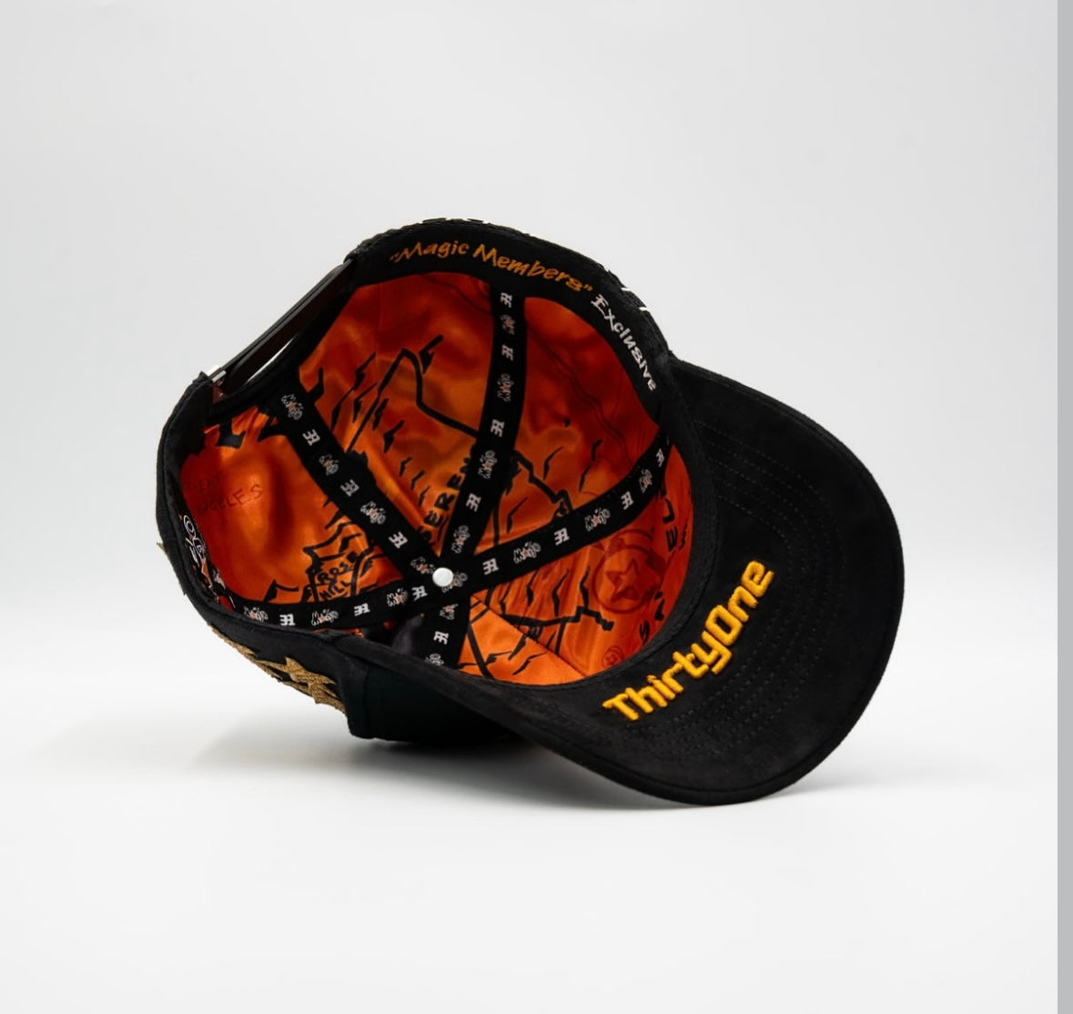 31 hats “El mago” naranja